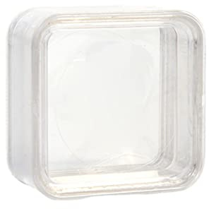 Praktisk elasticitet membran smycke förvaringsbox transparent 3D flytande ram låda display hållare förvaring medaljonger elasticitet membran smycken förvaring låda klar 3D flytande ramar