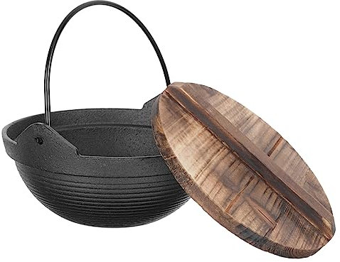 FUNOMOCYA Olla Colgante De Hierro Olla De Japonés Pequeña Utensilios De Cocina Suministros De Cocina