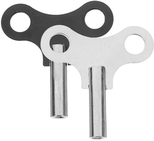 TOPPERFUN 2 St Nyckelklockan Nyckeluppdragare Klockdelar Lindningsnycklar Lindningsklocka Mekanisk Klocknyckel Klocknycklar För Lindningsklocka För