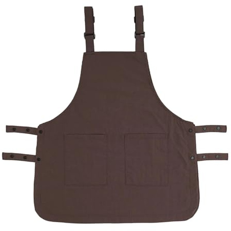 KASFDBMO A Grembiule Impermeabile Protettivo Con Tasche Multiple E Pancetta Laterale Per La Pittura Giardinaggio E Grembiule Per La Casa