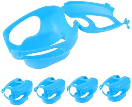Yardwe Lot De 5 Supports De Mangeoire pour Oiseaux Fixation pour Pigeons Fournitures pour Oiseaux Fournitures pour Pigeons Support Creux Outil