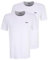 FILA Herren Brod Tee/Double Pack T-Shirt, Bright White-Bright White, L