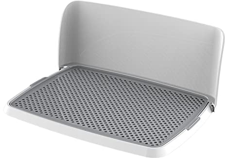 Baoblaze Tragbare Haustier-Hundetoilette, Welpen-Töpfchen-Toilette, abnehmbar, für drinnen und draußen, für Katzen, für Hunde, 63 cm x 29 cm x 48 cm