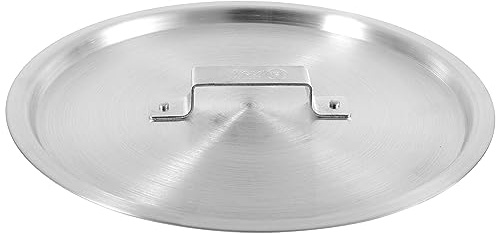 Winco Aluminum Cover for Stock Pot 20 quart, 2.0 mm