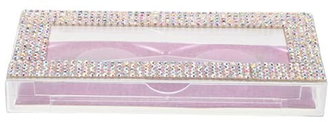 Veemoon Wimpern-organizer Mit Herausziehfunktion Aufbewahrungsbox Für Falsche Wimpern Staub Und Feuchtigkeitsschutz Kompakt Und Tragbar Für Reisen Und Täglichen Gebrauch Mit