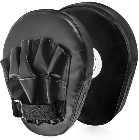 xiaoxiaozhijia Boxing Mitt Pads, 1 Coppia Paracolpi Boxe Colpitori