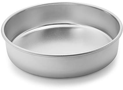 Nordic Ware 45410 Naturals Aluminum Bakeware Layer Cake Pan, Silver