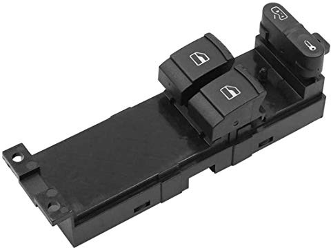 HZTWFC Interruptor de control de ventana electrónico de puerta principal OEM # 1J3959857 Para Skoda Fabia Octavia - VW Golf MK4