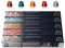 Nespresso World Explorations Pack: Envivo, Fortissio, Linizio, Shanghai, Buenos Aires Lungo, 50 Kapseln