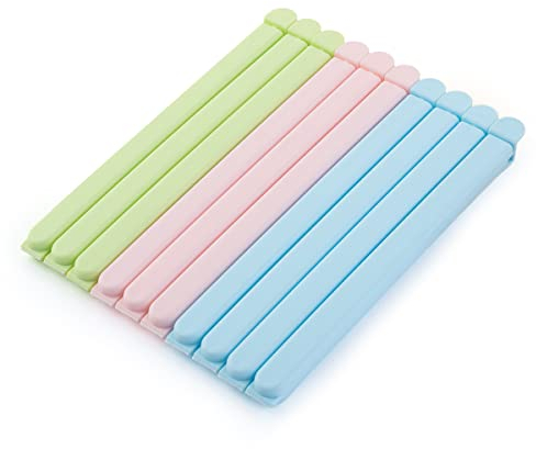 20cm Verschlussclips Groß Tütenclips Beutelverschlussclips Verschlussklammern für Lebensmittel,Essen,Sandwich,Snacks,Kaffee Beutel (10 Stück)