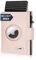 Marc Peter® Chicago Leder Push Air Slim Wallet - Airtag Geldbörse mit Münzfach - RFID Schutz kleines Mini Portmonee Leder Rose XL MÜNZFACH