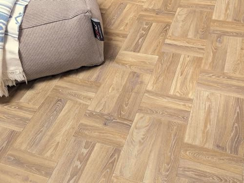 PVC Bodenbelag Vinylboden in Flechtboden Optik, Zuschnitt (2m breit, 4m lang)