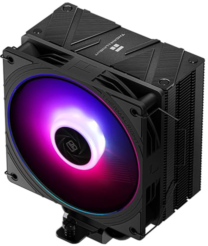 TR Assassin Spirit 120 EVO Negro Enfriador de CPU, Fan ARGB 120mm PWM Quiet, Tecnología AGHP 4, Soporte Intel LGA1700/1150/1151/1200 AMD AM4/AM5
