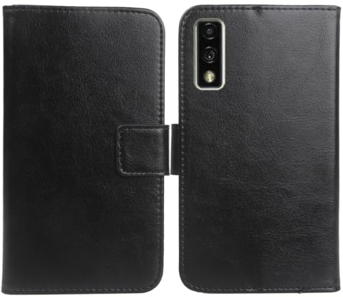 Anybird svart premium PU läder väska skydd skal mobiltelefon skal plånbok fodral läderfodral för freetel mode 1 grepp 5 tum