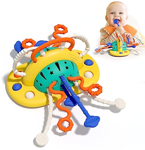 Purphy Montessori Spielzeug ab 1 Jahr, Spielzeug ab 1 Jahr, Motorikspielzeug Con Saugnapf, Babyschale Spielzeug Jungen Mädchen, Lernspiele für Babys und Kleinkinder ab 18+ Monaten