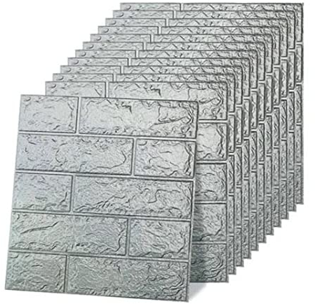 Autocollant Mural en Brique XPE, Motif de Brique Auto-adhésif, Large Application, adapté au Papier Peint en Copeaux de Bois, aux Carreaux de Salle de Bains