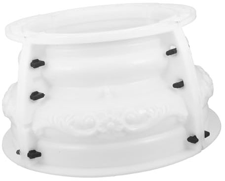 UKCOCO Stampo in Per Colonne Romane Stampo Decorativo Per Base Colonna Romana Facile Da Usare e Riutilizzabile Design Elegante Per Esterni e