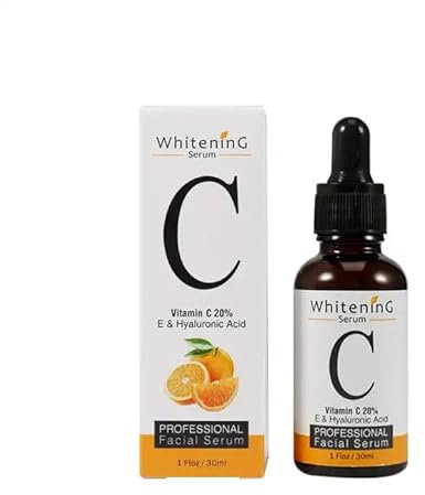 Vitamin C 20% Face Serum Hyaluronic Acid Vitamin E Anti Ageing Anti Wrinkle 30ml