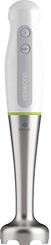 Kenwood HDP109WG Stabmixer, 600 W, Triblade Edelstahl, einfach zu zerlegen und zu reinigen, weiß und grün