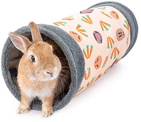 Niteangel Guinea Pig Tubes & Tunnels for Dwarf Rabbits Bunny Guinea Pigs and Other Small Animals