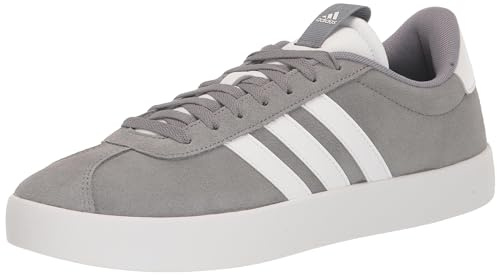 adidas Unisex Zapatilla VL Court 3.0, Grey Three/Cloud White/Cloud White, 48