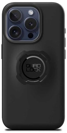 Quad Lock Case for iPhone 15 Pro Black