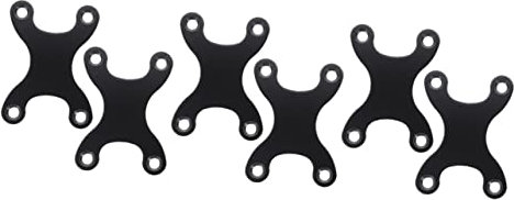 WOONEKY 6stücke Skateboard Gasket Und Langlebig Vermeidung Von Schraubensenkungen Praktische Unterstützung Für Skateboard-Hardware Einfache Installation