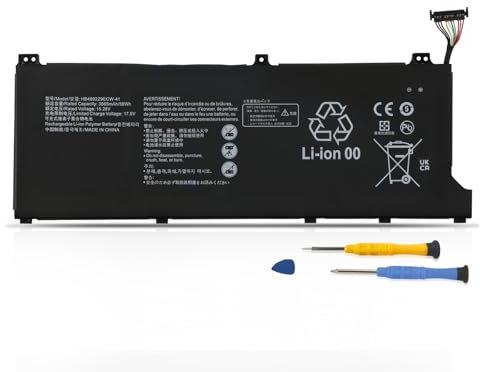 K KYUER 56Wh HB4692Z9ECW-41 Laptop Akku für Honor Magicbook 14 (2019) Huawei Matebook D 14 (2020) Series 14-53010TVS NBLK-WAX9X NBB-WAE9 NbB-WAE9P NbB-WAH9P NbB-WAQ9R NbB-WAQ9RP NBl-WAP9H Nbl-WAQ9R