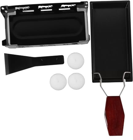 BAZEITFLOW 1 Juego De Queso Raclette, Parrilla Para Raclette, Fundidor De Queso Raclette, Fabricante De Raclette, Calentador Suave, Fundidor De Queso, Parrilla Para Exteriores, Fundidor De