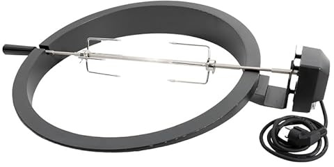 Barbecook kit de asador giratorio para kamado Kamal Large – accesorio de barbacoa rotisserie, 90cm