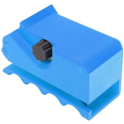 Pssopp Taglierina per Cartone per Tiragraffi per Gatti Taglierina Portatile a Forma di Gattino Stampato in 3D Macchina da Taglio per Strisce di Cartone Fai-da-Te con Design Ergonomico (Blue)
