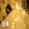 myCozyLite Lichterkette Strombetrieben, 15m mit EU stecker, 100er Warmweiß LED für Innen und Außen Deko wie Weihnachten, Party, Garten, Hochzeit, Erweiterbar, mit 31V DC Transformator und Timer