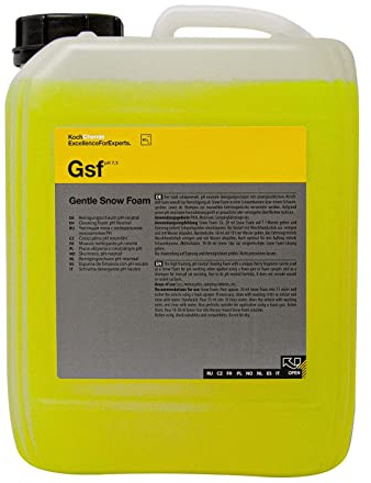 PARTS4CARE KOCH Chemie Gsf Gentle Snow Foam Reinigungsschaum pH-neutral 5 L Liter