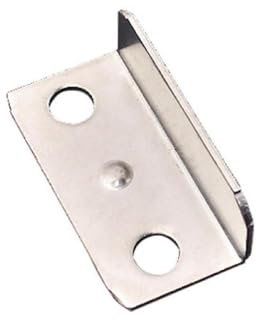 Lot de 20 gâches de tiroir en métal pour maison, bureau, armoire, meuble, connecteur de verrouillage