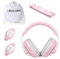 Lilian&Gema Casque Anti Bruit Bebe 2 en 1, Réglable Casque Bébé Anti Bruit, Casque Anti Bruit Enfant pour Moins de 48 Mois, Owl Design, Sommeil et les Activités, Protection Auditive Pour Bébés