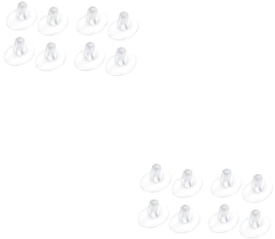 FRCOLOR 2 Sätze Vorderpolster Gel Pad Unterlage Transparent Fußpolster Polstereinsätze Im Vorfußbereich Liner Pads Hausschuhe Schützende Flip-flops-matte Vorfußmatte 4 Paare * 2