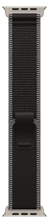 Apple Watch Band - Trail Loop - 49 mm - svart/gråsvart - M/L