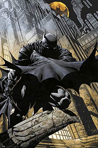 Grupo Erik DC Comics Batman Poster - 36 x 24 inches / 91.5 x 61 cm - Shipped Rolled Up - Cool Posters - Art Poster - Posters & Prints - Wall Posters