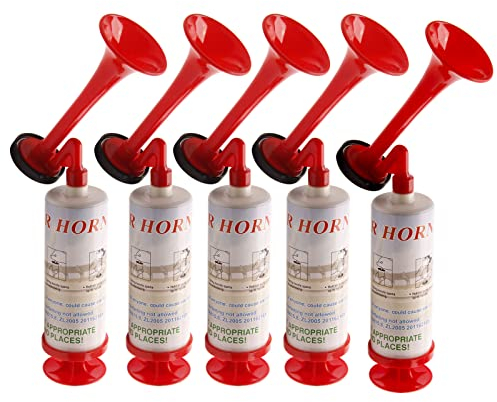 FARBIN 5 mini pompe a mano per bambini, silenziose, per bambini, per eventi sportivi, concorrenza e feste