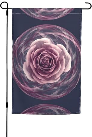 Sfera Fiore Fiore Rose Garden Bandiera 30,5 x 45,7 cm Bandiera Decorazione Giardino Cortile