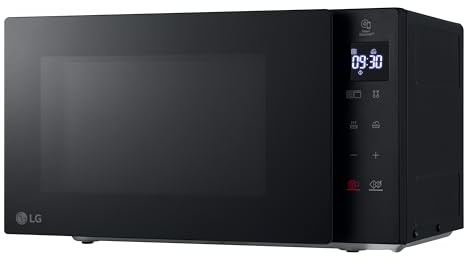 LG MH6032GAS Mikrowelle mit Smart Inverter Technologie, 20 Liter Kapazität, 1050 W, Schwarz