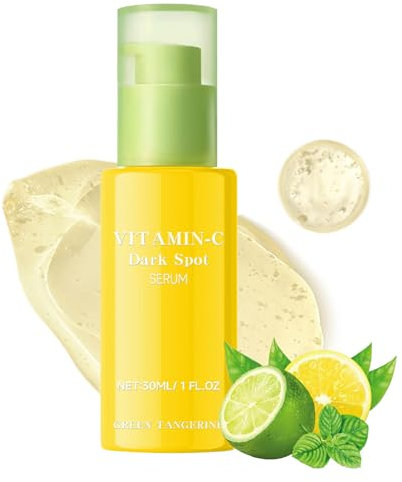 Green Tangerine Vitamin C Serum, Vitamin C Serum for Face, Dark Spot Remover for Face with Niacinamide, Arbutin and Green Tangerine | Anti-Aging, Evening Skin Tone, Reducing Wrinkle - Korean Skin Care