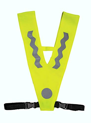 REALflex-V II Kids Sicherheitskragen mit Hüftgurt, Leuchtkragen, Überwurf, Reflektor-Kragen für stolze Kindergarten Kinder ab 2 Jahre; gehört in jeden Turnbeutel, Kindergartenrucksack