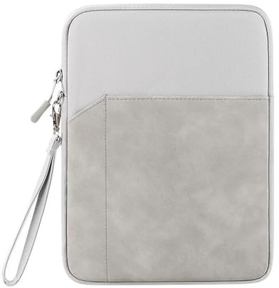 Housse de Protection Rigide pour Tablette 9-11 Pouces avec Porte-Stylo Housse de Transport Antichoc (Gris)
