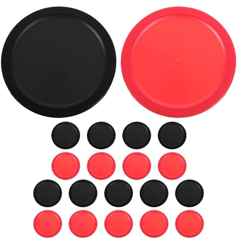 Toddmomy 20 Discos de Hockey de Aire - Discos Profesionales para mesas Grandes - Compatibles con empujadores y porterías estándar - Accesorios de Hockey de Aire para diversión y Entretenimiento