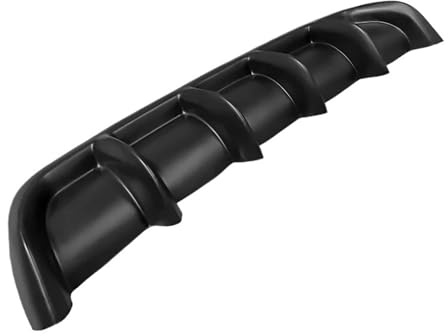 Arrière Spoiler Lèvre De Pare-Chocs Arrière, Diffuseur, Aileron Requin, Kit Protection Carrosserie Aspect Fibre Carbone pour Infiniti G35 G37 G37S Aileron Arrière(Noir Mat)