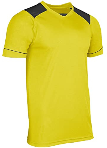 Attacker Soccer Jersey, Youth Small, Optic Yellow
