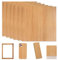 6 Stück Sperrholz 3mm, Bastelholzplatte Sperrholz Platten, 300x300x3mm, Unbehandeltes Holz Sperrholzplatten Für Heimwerker, Lasergravur, Holzhandwerk, Brandmalerei