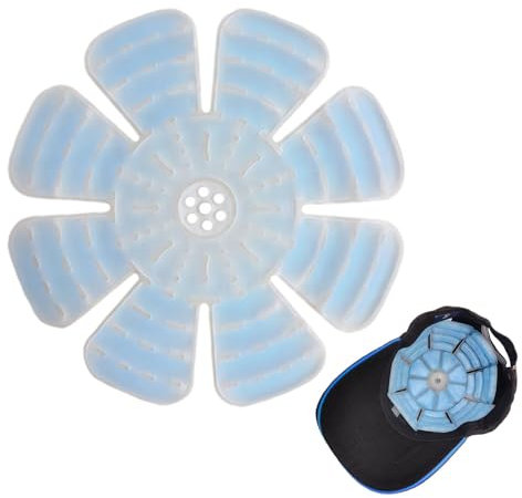 Heads, cappellino refrigerante per la testa, per raffreddare la testa del cuoio capelluto, impacchi freddi pieghevoli, multifunzionali, per pesca, escursionismo, campeggio