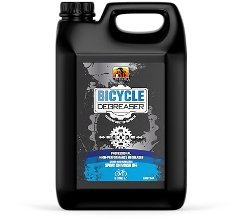Ride Guard Bike Degreaser 5L | Heavy Duty Chain, Cassette & Drivetrain Cleaner, For MTB, Road Bikes & Motorcycles, Removes Grease, Oil & Lube Build-Up